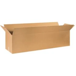 44" X 12" X 12" Long Corrugated Box, Single Wall, 200#/ECT-32