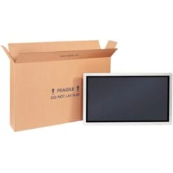 56" X 8" X 36" Side Loading Corrugated Box, Double Wall, 350#/ECT-51