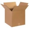 15" X 15" X 15" Heavy-Duty Cube Corrugated Box, 275#/ECT-44