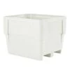 254 Gallon Natural Heavy Duty Bin, 2-Way Base, Poly Combo 1110