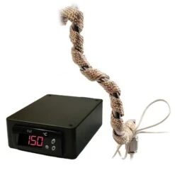 BriskHeat® 0.5" X 72" High-Temperature Dual Element Heating Tape W/SDC Digital K-Type Temperature Controller 468 Watts