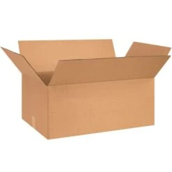 26" X 16" X 10" Corrugated Box, Single Wall, 200#/ECT-32