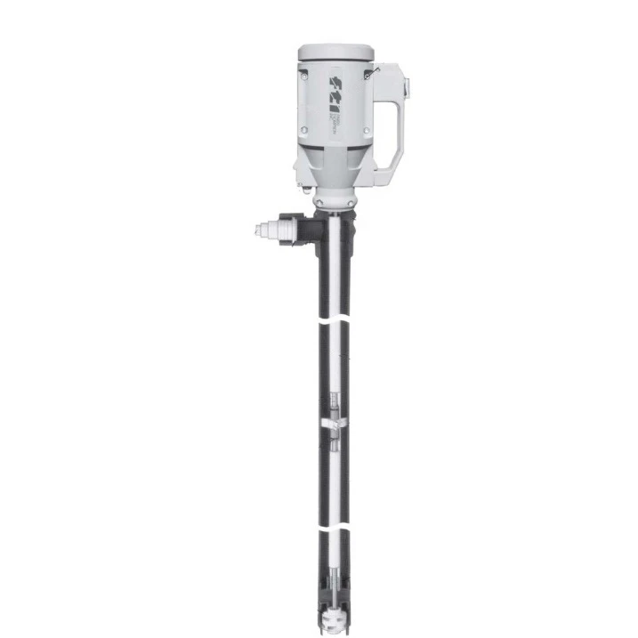 30 Gallon Drum Pump W/ 27" Polypropylene Tube, 1/10 HP X-Proof Motor, 500 Cps, 8 Gpm (PF Series)