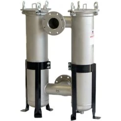 Dual Bag Filter Housing - Size #2 - 30" Basket - Type 304 SS (Configurable)