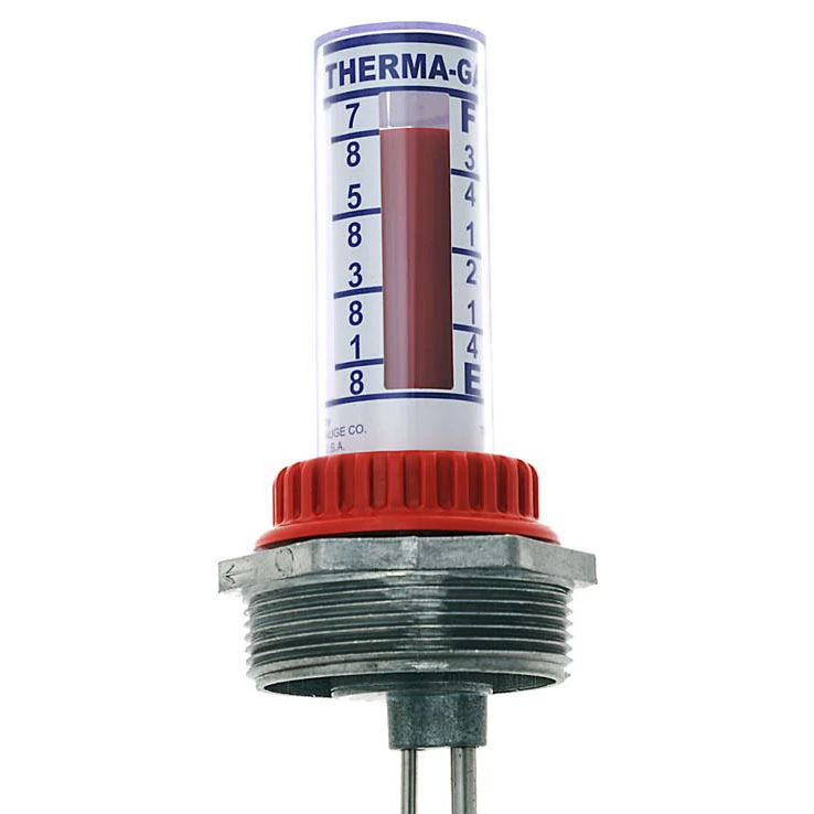 Therma⢠Stainless Steel Liquid Level Gauge For 275 Gallon IBC Tank, 2" NPT (H-2-39-S1) - Image 2