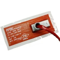 BriskHeat® 12" X 12" T3 Hazardous-Area Rated Silicone Rubber Heating Blanket, 120V, 360W