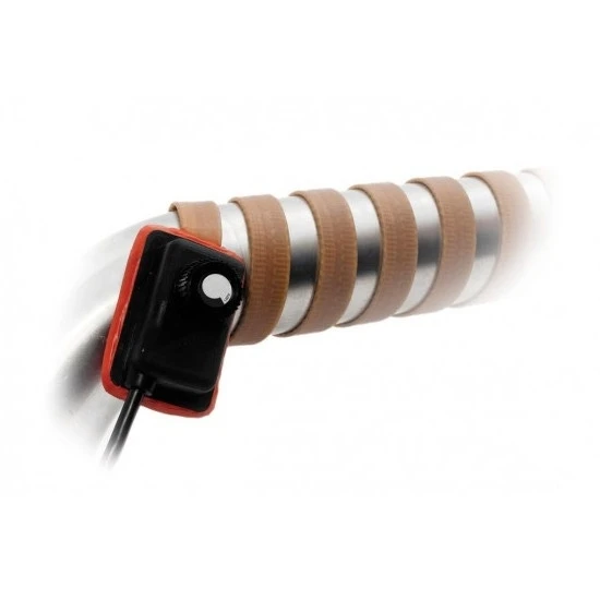 BriskHeat® 3" X 96" Silicone Rubber Heating Tape, Adj. Thermostat Up To 425° F, 240V, 1440W, Bare Wire Leads - Image 4