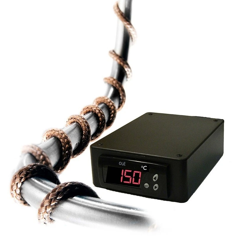 BriskHeat® 96" Heating Cord W/SDC Digital J-Type C° Temperature Controller, 120V, 170W