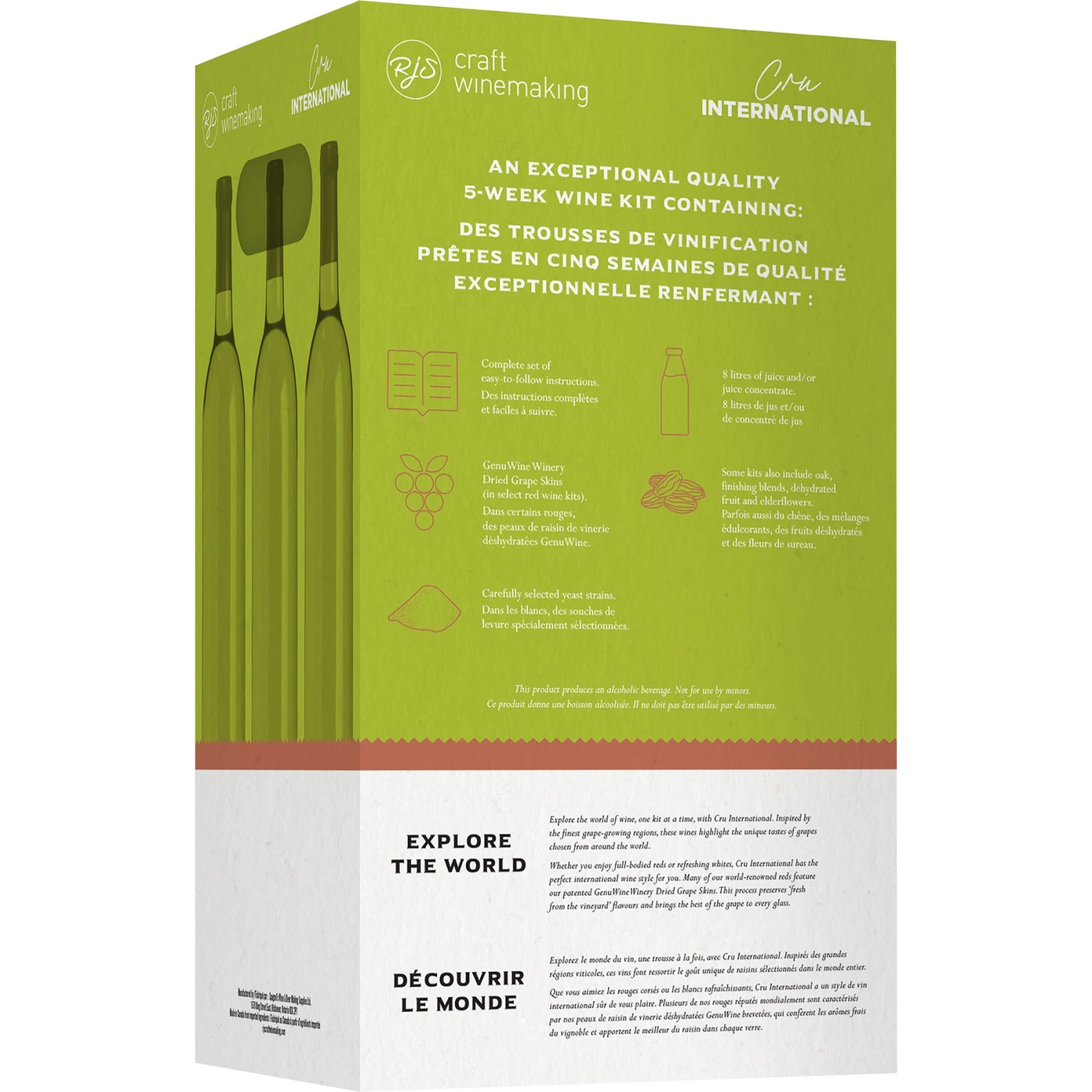 Italy Sangiovese Style Wine Kit - Cru International - Image 3