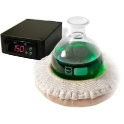 BriskHeat® 100 Ml Lower Hemispherical Heating Mantle W/SDC (° C) Temperature Controller, K-Type Sensor