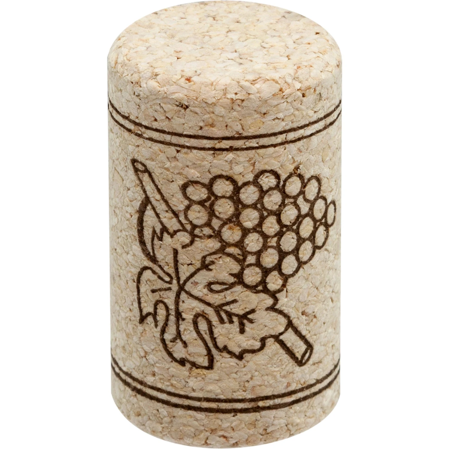 Neutrocork® Micro-Agglomerated Wine Corks, Print, 38 X 22 Mm (#8), 1,000/bag
