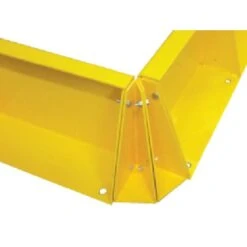 Yellow Steel 45° Inside Corner Adapter