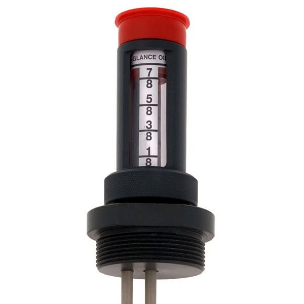 At-A-Glance⢠Kynar Plastic Liquid Level Gauge For 350 Gallon IBC Tank, 2" NPS, For Chemicals - Image 2