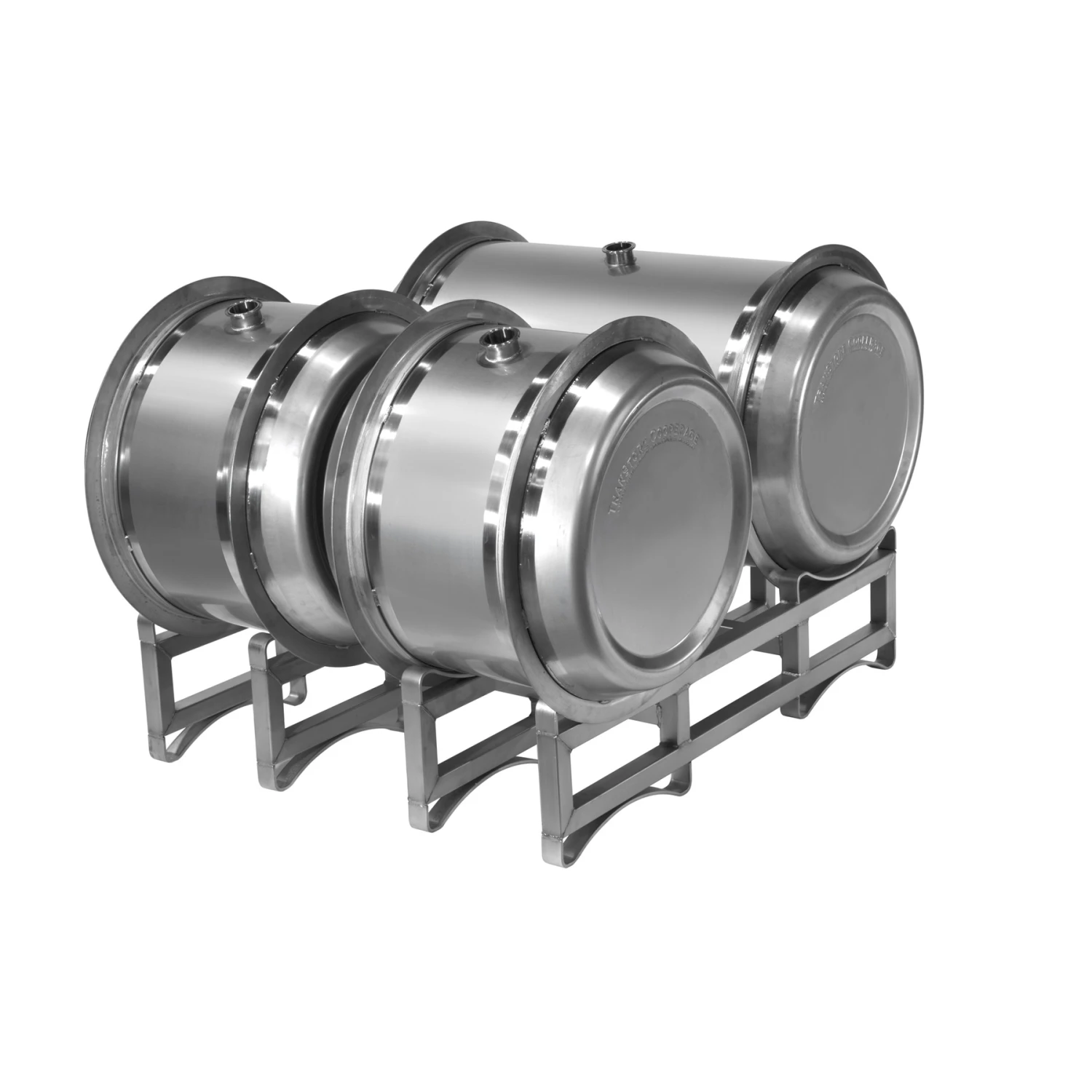 60 Gallon Stainless Steel Wine Barrel W/2" Ferrule Clamp - Image 4