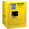 Sure-Grip® EX Countertop Flammable Safety Cabinet, 4 Gallon, M/C Door, Yellow