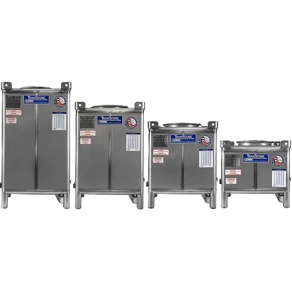 350 Gallon IBC Tank, Stainless Steel, Food Grade - Image 5